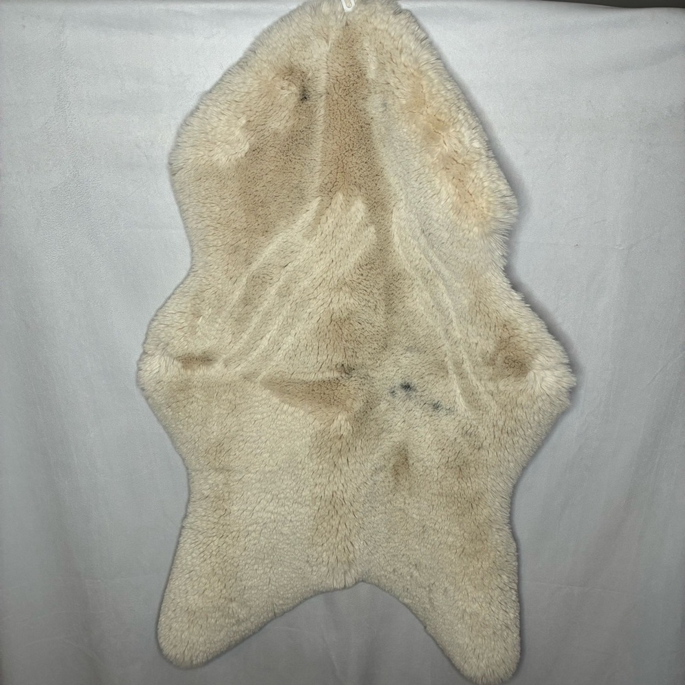 Cream Faux Sheepskin Rug